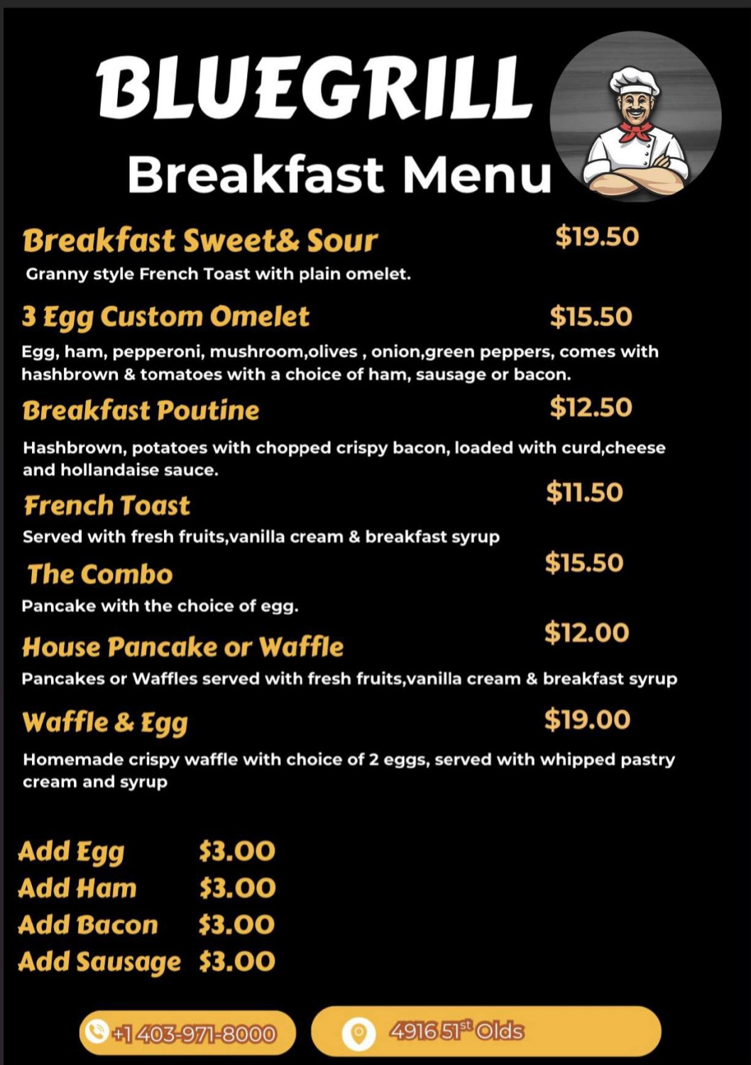 Breakfast Menu Page 2