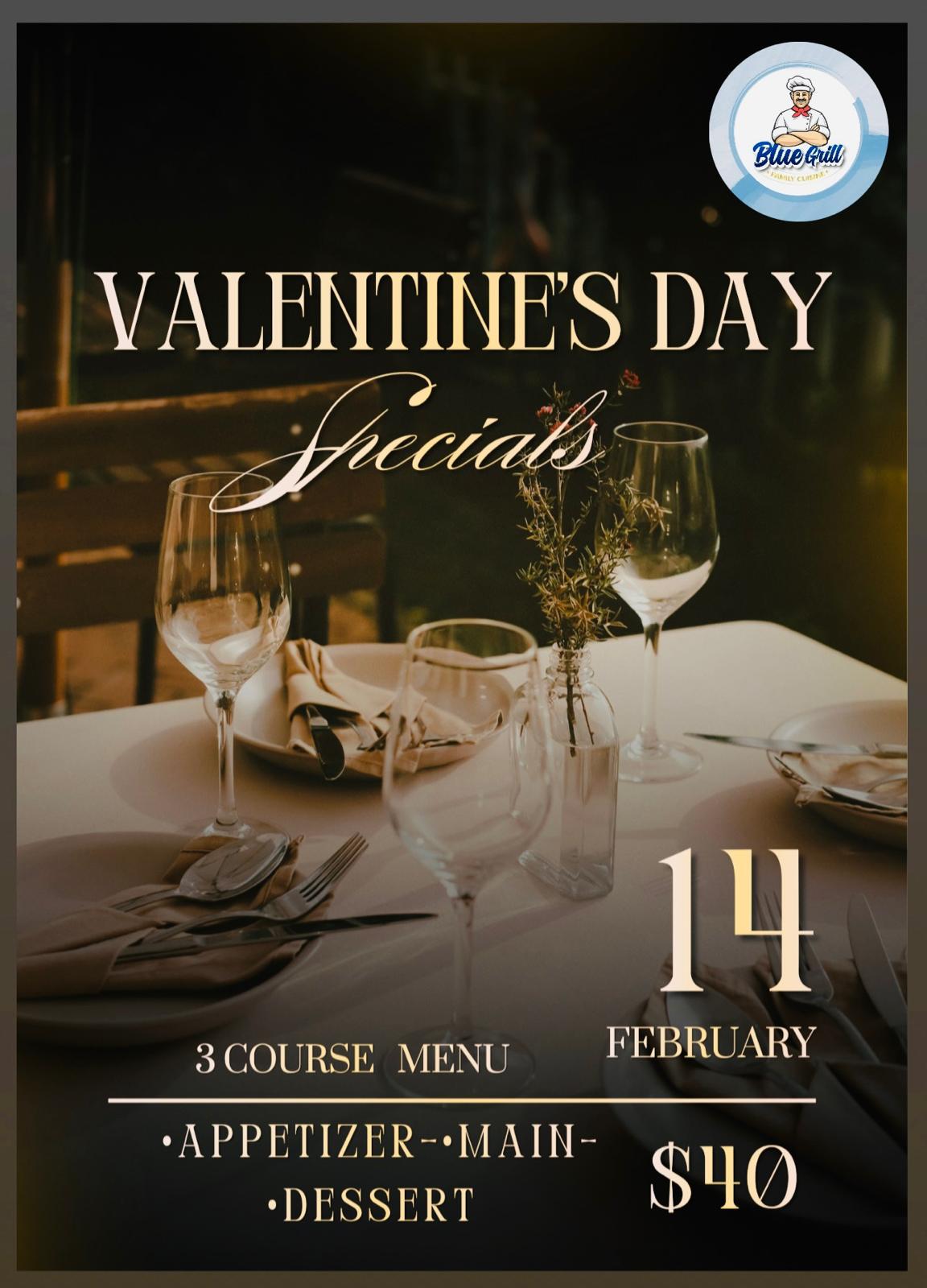 Valentine's Special Menu